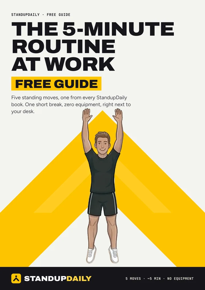 Cover of the free guide: The 5-Minute Routine at Work